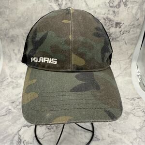Pure Polaris Green and Brown Camouflage Hat Classic Design, Polaris